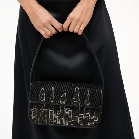 STAUD Handbags - STAUD BEADED TOMMY BAG